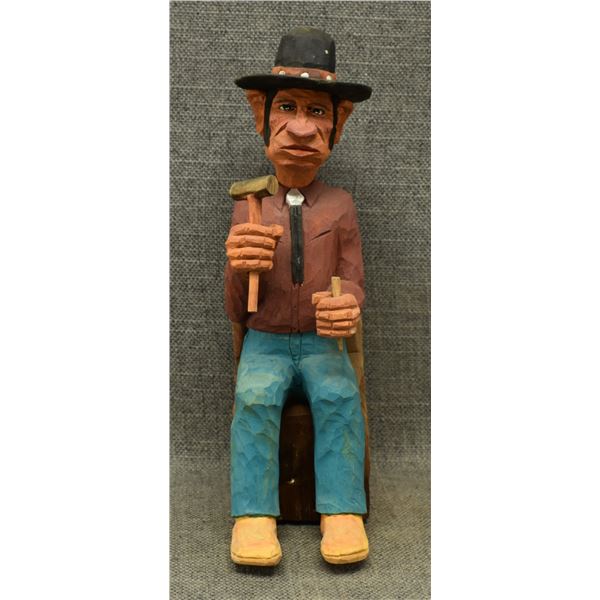 WESTERN WOOD CARVING (J STANCIL)