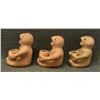 Image 2 : THREE TESUQUE POTTERY RAIN GODS (V LENO)