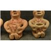 Image 8 : THREE TESUQUE POTTERY RAIN GODS (V LENO)