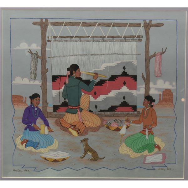 NAVAJO PAINTING (JERRY LEE)