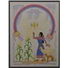 Image 1 : NAVAJO PAINTING (HARRISON BEGAY)