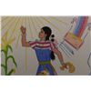 Image 8 : NAVAJO PAINTING (HARRISON BEGAY)