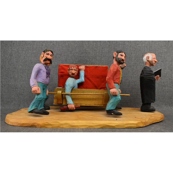WESTERN WOOD CARVING (J STANCIL)