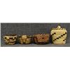 Image 4 : FOUR MINIATURE PIMA/PAPAGO BASKETS