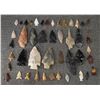 Image 1 : COLLECTION OF ANASAZI ARROWHEADS