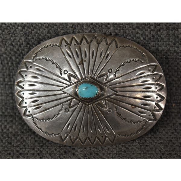 NAVAJO BELT BUCKLE