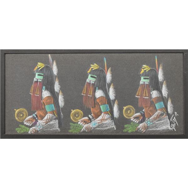 HOPI PAINTING (NEIL DAVID)