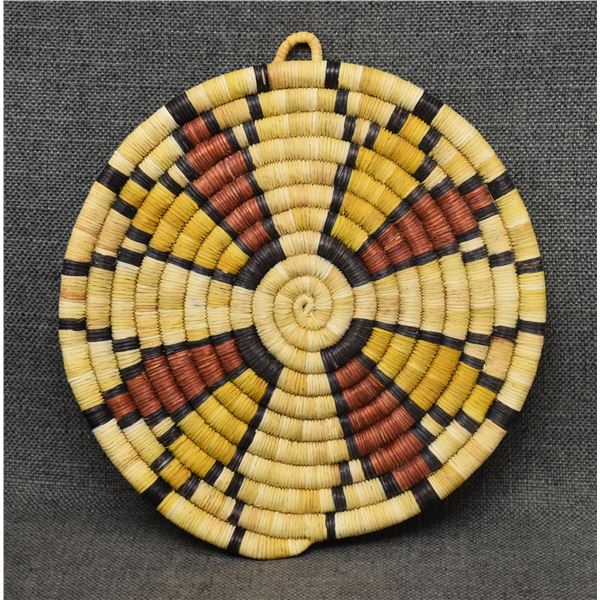 HOPI BASKETRY PLAQUE