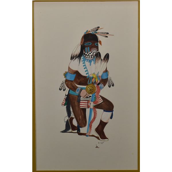 HOPI PAINTING (CLIFF BAHNIMPTEWA)