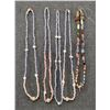 Image 1 : FIVE TRADE BEAD NECKLACES