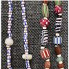Image 5 : FIVE TRADE BEAD NECKLACES