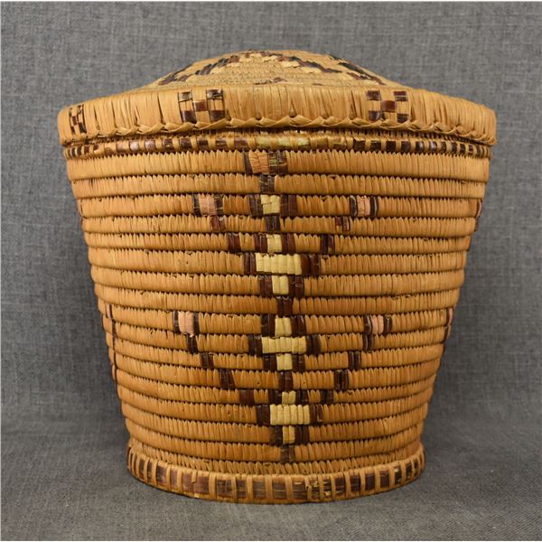 THOMPSON RIVER LIDDED BASKET