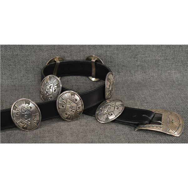 JICARILLA/NAVAJO CONCHO BELT (GIBSON NEZ)