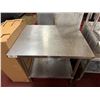 Image 2 : Regency 600TS3036S Work Table w/ Undershelf 36" x 30.5" x 34"H