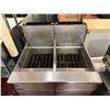 Image 2 : Pitco Frialator Dual-Side Deep Fryer 39" x 34" x 42"H