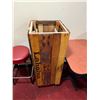 Image 2 : Wooden Planter Marked Lahaina 17" x 17" x 45"H