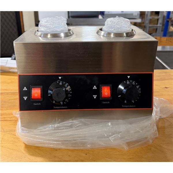 Dual Bottle D2019-2 Sauce Warmer Heat Perseveration Machine