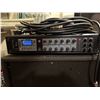 Image 34 : Multiple Electronics: Crown Power Bases, Rockville Amplifier, Mackie Expander, Mixer, Speakers, Cord