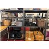 Image 1 : Qty 2 Metal Warehouse Shelving Units 48" x 24" x 71"H each (contents not included)