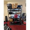 Image 2 : Metal Shelf & Tables, Misc Sizes (contents not included)