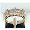 Image 1 : 14k Yellow  Gold Diamond Ring