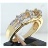 Image 3 : 14k Yellow  Gold Diamond Ring