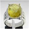 Image 1 : David Yurman Silver Lemon Citrine Diamond Ring