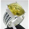 Image 3 : David Yurman Silver Lemon Citrine Diamond Ring