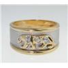 Image 4 : 14K 2-Tone Gold Diamond Ring