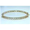 Image 1 : 14k Yellow Gold  Diamond Bracelet