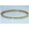 Image 4 : 14k Yellow Gold  Diamond Bracelet