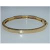 Image 3 : Dankner 14K Yellow Gold Diamond Citrine Bangle