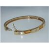 Image 4 : Dankner 14K Yellow Gold Diamond Citrine Bangle