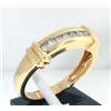 Image 2 : 14K Yellow Gold Diamond Ring