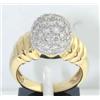 Image 1 : 18K 2-Tone Gold Diamond Ring