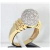 Image 3 : 18K 2-Tone Gold Diamond Ring