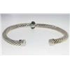 Image 2 : David Yurman Silver Black Onyx  Bangle!