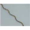 Image 1 : 14k White Gold, Diamond Bracelet