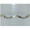 Image 3 : 14k White Gold, Diamond Bracelet