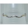 Image 4 : 14k White Gold, Diamond Bracelet