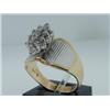 Image 2 : 10k Two-Tone Gold Diamond Ring