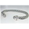 Image 3 : David Yurman Silver Diamond Bangle