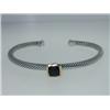 Image 1 : David Yurman 18k Yellow Gold/Silver, Onyx Bangle!