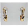Image 3 : 14K 2-Tone Gold  Diamond  Earring