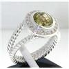 Image 1 : David Yurman  Silver Lemon Citrine Diamond Ring