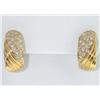 Image 4 : Fred Paris 18K Yellow Gold  Diamond Earring