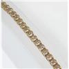 Image 3 : 14k Yellow Gold  Diamond Bracelet