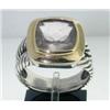 Image 1 : David Yurman Silver & 18K Yellow Gold Quartz Ring