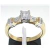 Image 4 : 14k Two-tone Gold Diamond Ring