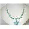 Image 1 : Silver & Turquoise Necklace.